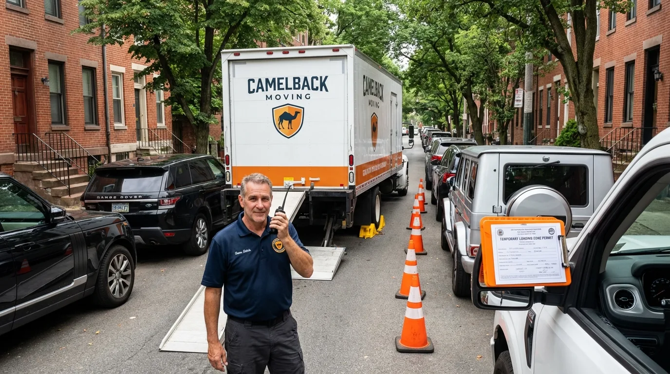 City street loading permit setup in Hopewell, VA