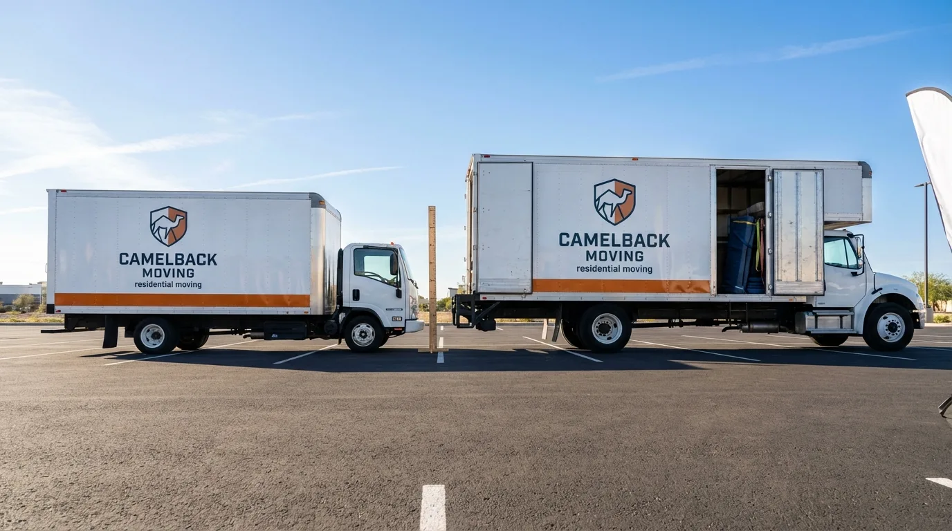Moving truck size capacity guide in Hopewell